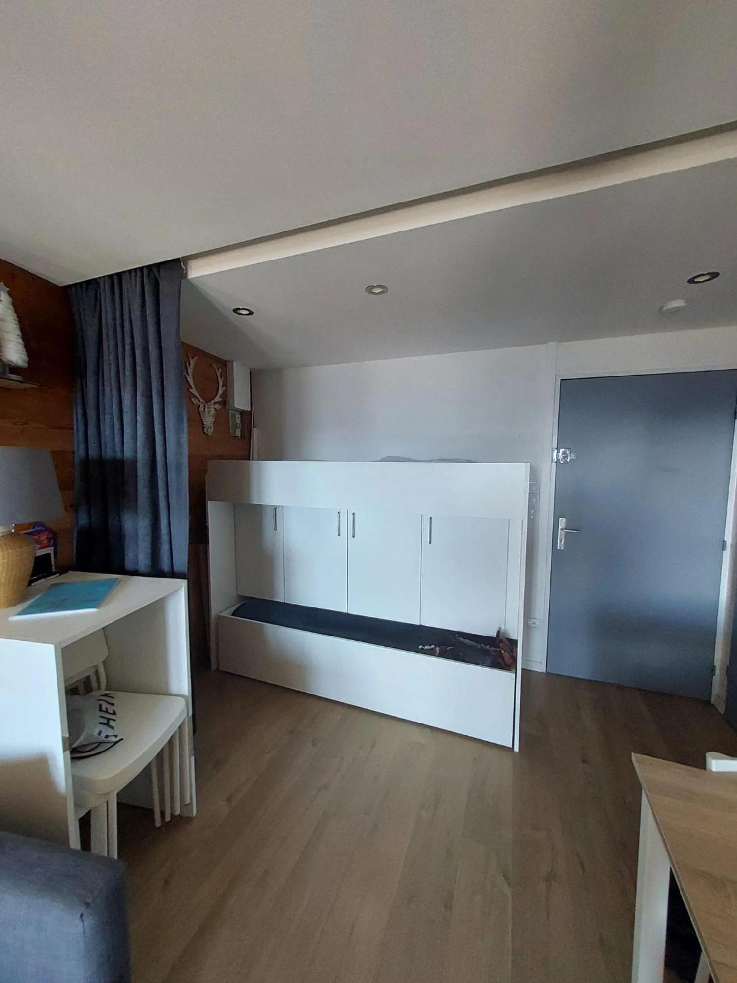 Appartement Confortable A L'Alpe D'Huez De 27 M² Avec Vue Montagne Exterior photo