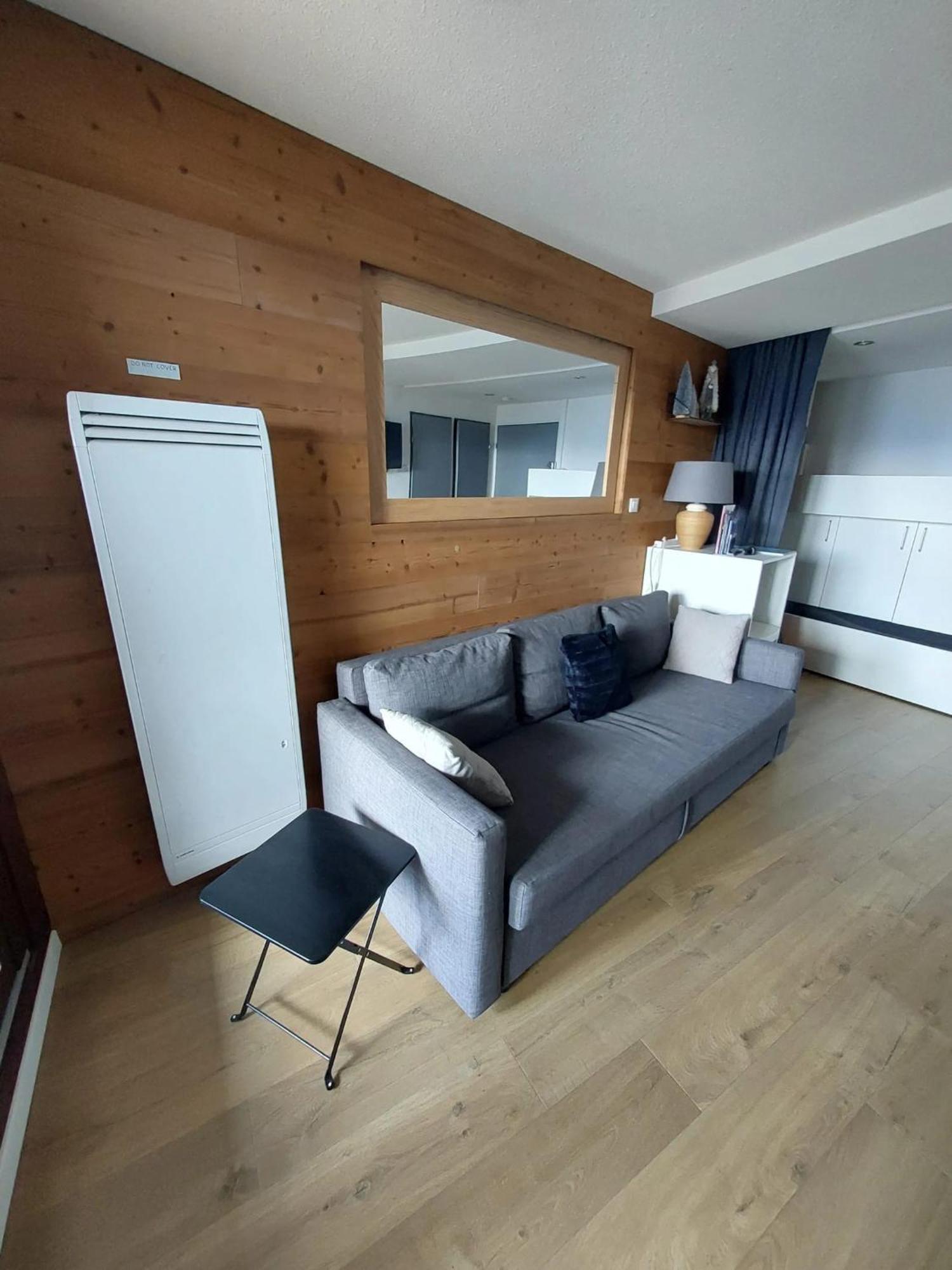 Appartement Confortable A L'Alpe D'Huez De 27 M² Avec Vue Montagne Exterior photo